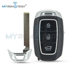 REMTEKEY Smart key shell 3 button for Hyundai Accent 2018-2021 with battery holder（with battery holder） CM World