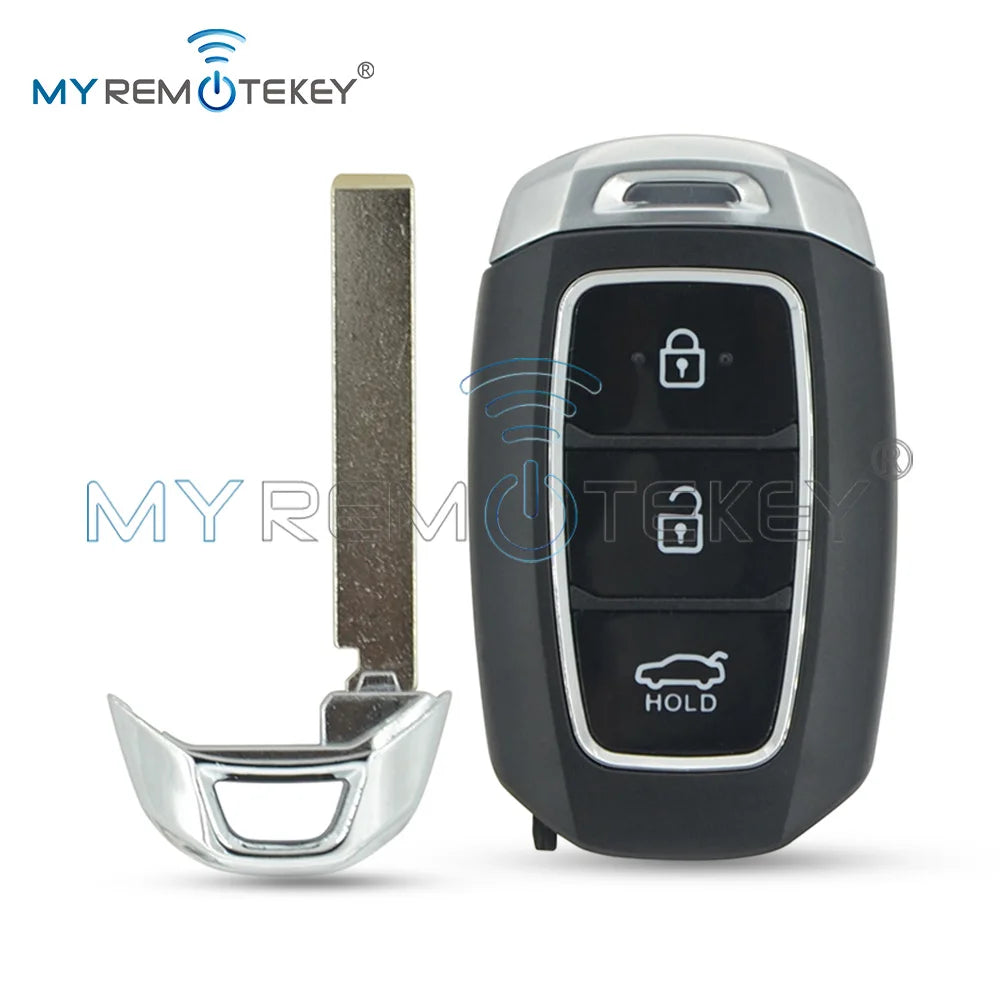 REMTEKEY Smart key shell 3 button for Hyundai Accent 2018-2021 with battery holder（with battery holder） CM World