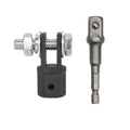 1/2inch Car Scissor Jack Adapter, Socket Drill Adapter for Or Double Hole Scissor Jacks CM World