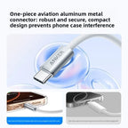 ANKER 140W Dual Type-C Charging Cable PD Fast Charging USB-IF Certified CC Data Cable Suitable for Apple 17 and Android Huawei