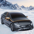 Windproof Snow Cover for Cars, Universal Windshield Frost Protector with Magnetic Edges, Durable Oxford Fabric CM World