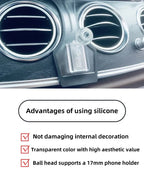 Car Mobile Phone Holder For Mercedes-Benz E Class CLS W213 A238 C238 S213 E250 E300 AMG E53 E63S Car Gravity Stand GPS Bracket CM World