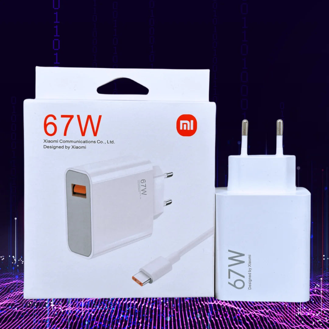67w Xiaomi Original Charger Turbo Charge Gan EU Adapter 6A Usb Type C Cable For Poco x5 F5 Pro Mi 13 Lite Mix Fold 3 2 Phone Car Mobile World