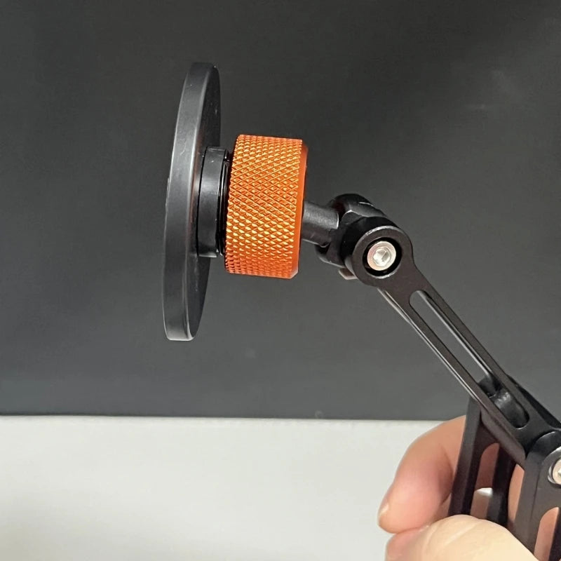 Aluminum mixture 17mm Threaded Nut And ABS Thread Base For Rotating Vehicle Phone Mounts Holder And Charging Stands