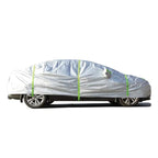 Car Cover Outdoor Protection Full Exterior Snow Cover Sunshade Dustproof Protection Cover Universal for Hatchback Sedan SUV Car Mobile World