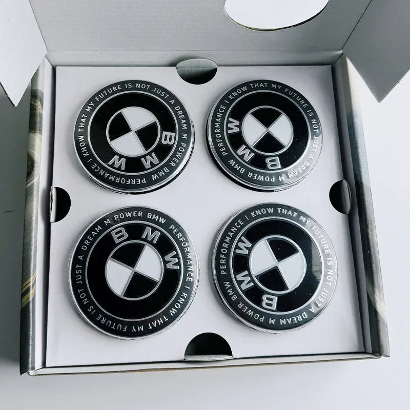 56/68mm BMW hub cover magnetic suspension hub center cover 1 3 5 7 series, 1x3x5x6 m2 m3 m4 m5 m6 automobile tire center logo. CM World