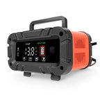Portable 10A 12V/24V Car Battery Charger for Automotive Use with Smart Protection