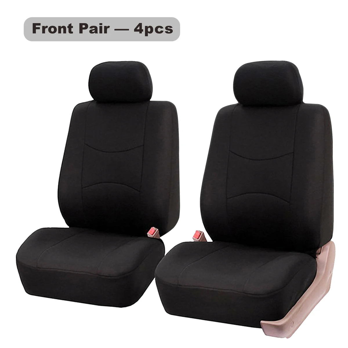 Four Seasons Fashion Universal 9 pcs Car Seat Cover Polyester Fabric Car Seat Cover CM World