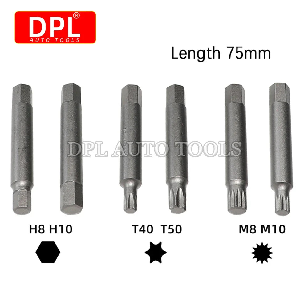 Universal Alternator Freewheel Pulley Removal 13 Pcs/Set Engine Auto Tool Set Car Belt Removal Wrench Tool CM World