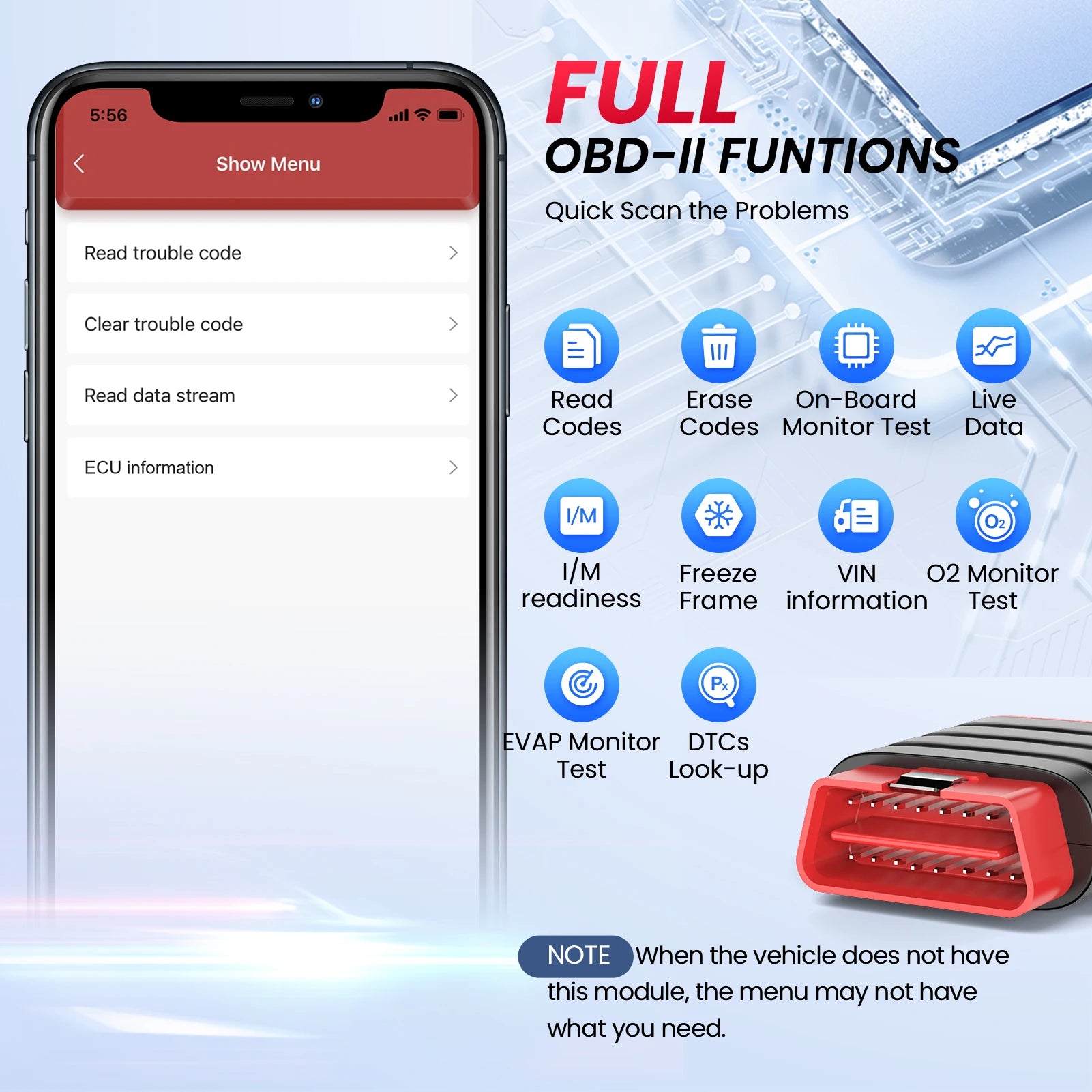 THINKCAR THINKDIAG MINI OBD2 Scanner Diagnostic Tool OE Full System Car Scanner for iOS Android Fault Code Reader Free Update CM World