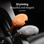 5 Buttons Car Key Case For Hyundai Grandeur GN7 Kona Ev 2023 Ioniq 6 Auto Smart Remote Suede KeyChain Cover Shell Accessories