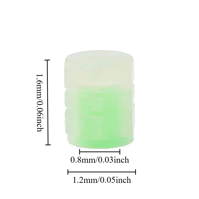 10pcs Luminous Valve Stem Cap Universal Car Decor CM World