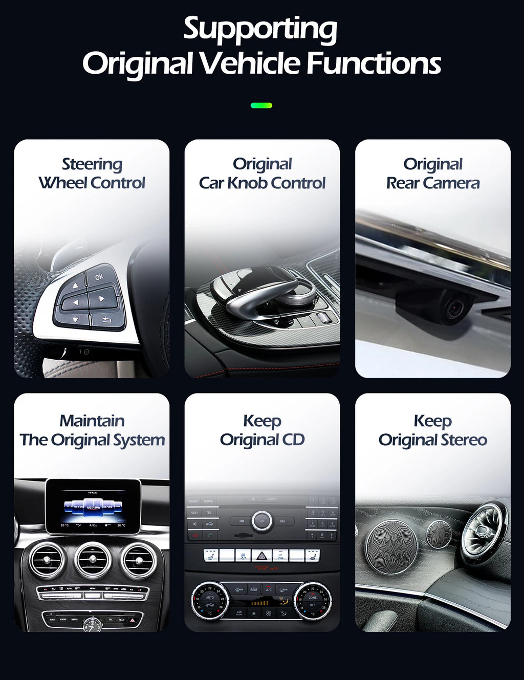For BENZ B CLASS W246 2011 - 2018 Android 16 Carplay WiFi HD Screen GPS Navi Auto Accessories Car Radio Video Multimedia player CM World