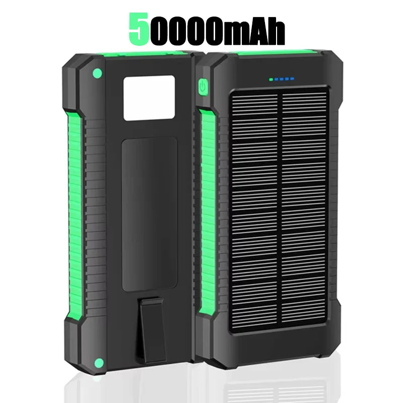 Lenovo NewSolar PowerBank Portable 500000mAh Large Capacity Super Fast Charging Outdoor External Battery For Huawei Samsung 2026 Car Mobile World