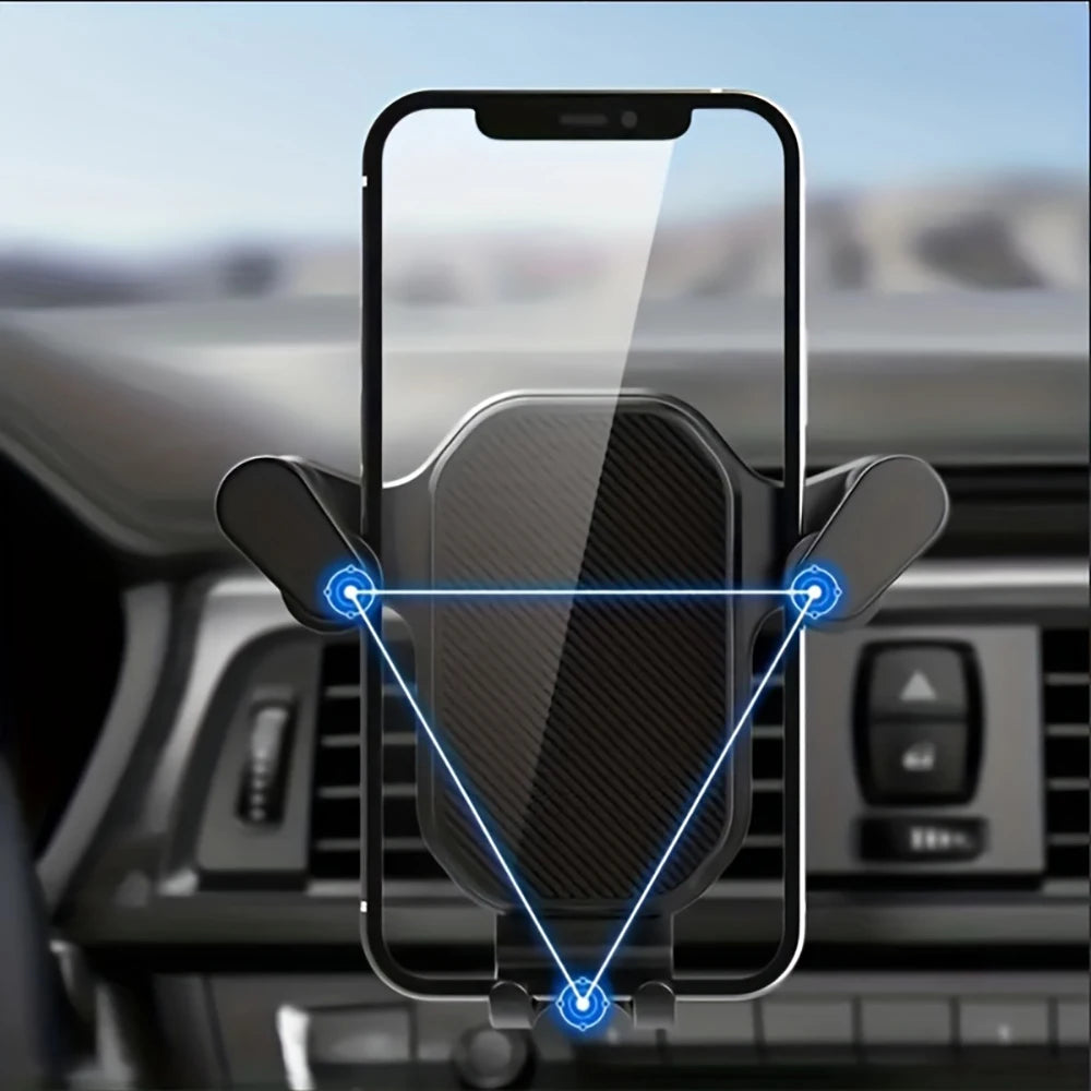 Car Phone Holder Air Vent Clip Mount Mobile Cell Stand Smartphone GPS  for iPhone Samsung Xiaomi For 4.7-6.7 Inch Mobile Devices