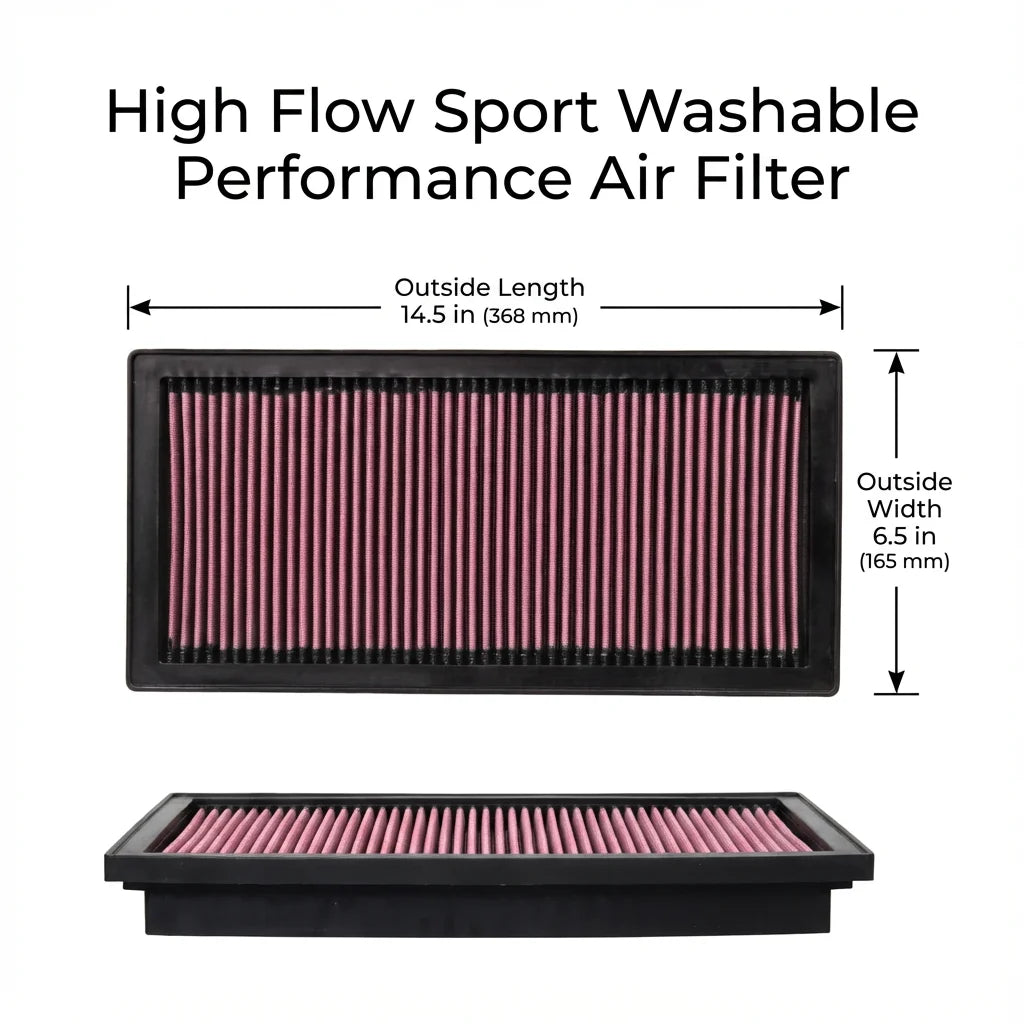 For Subaru Impreza WRX GC GF Legacy Outback Liberty Forester Baja SF SG 1996-2008 2.5L 2.0L 2.2L EJ25/20 H4 High Flow Air Filter CM World