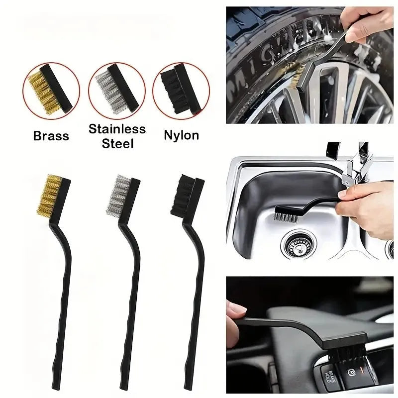 Customizable Car Detailing Brush Set The Ultimate Auto Cleaning Kit for Vents Gaps Maintenance Car Air Outlet Detail Clearance