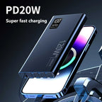 ROMOSS 120W 500000mAh Power Bank Large Capacity Fast Charging Built in 4 Cables Portable External Battery for iPhone Huawei New