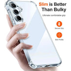 Protector Transparent Case For Samsung Galaxy S25 S24 S23 S22 A16 A26 A36 A56 A15 A35 A55 A14 A34 A54 A13 A53 A52 5G Clear Cover Car Mobile World