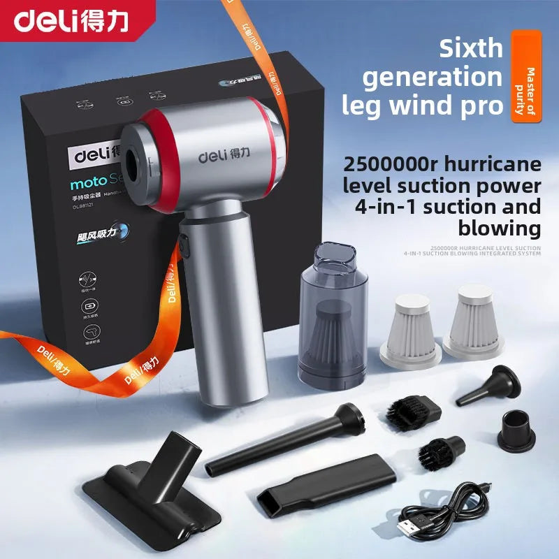 Cordless Vacuum Cleaner, High-power Dual-purpose for Suction and Blowing, Suitable for Car and Household Dust Removal Car Mobile World