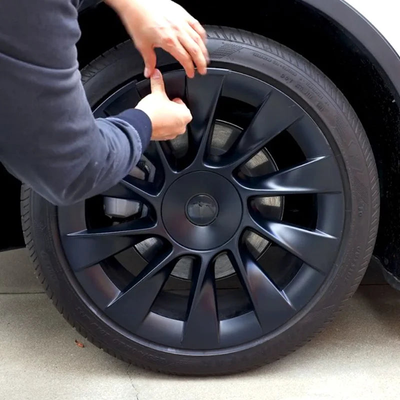 For Tesla Model Y 20-Inch 21-Inch Split Wheel Hub Protective Cover Rim Guard Car Modification Accessories Protection