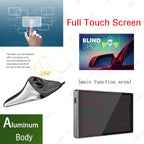6.25 Inch 2 Channel Car Digital AHD Electronic Rearview Mirror BSD Warning System Side View Blind Spot Parking Assist System