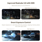 【New】DDPAI Z60Master Dual Dash Cam 4K+2K 2/3 Channel Front and Rear HDR Night Vision WiFi6 GPS ADAS Dash Camera DVR Car Dashcam Car Mobile World