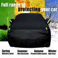 190T Black Full Car Cover For Hyundai Veloster 2011-2026 ,Waterproof Outdoor Sun Rain Snow Scratch Resistant Black Auto Cover Car Mobile World