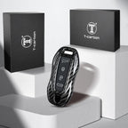 Key Fob Cover for Porsche EV 2025 With Key Chain Key Fob Case for Taycan 2022 Key Protector for Macan Ev Smart Accessories 2024 CM World