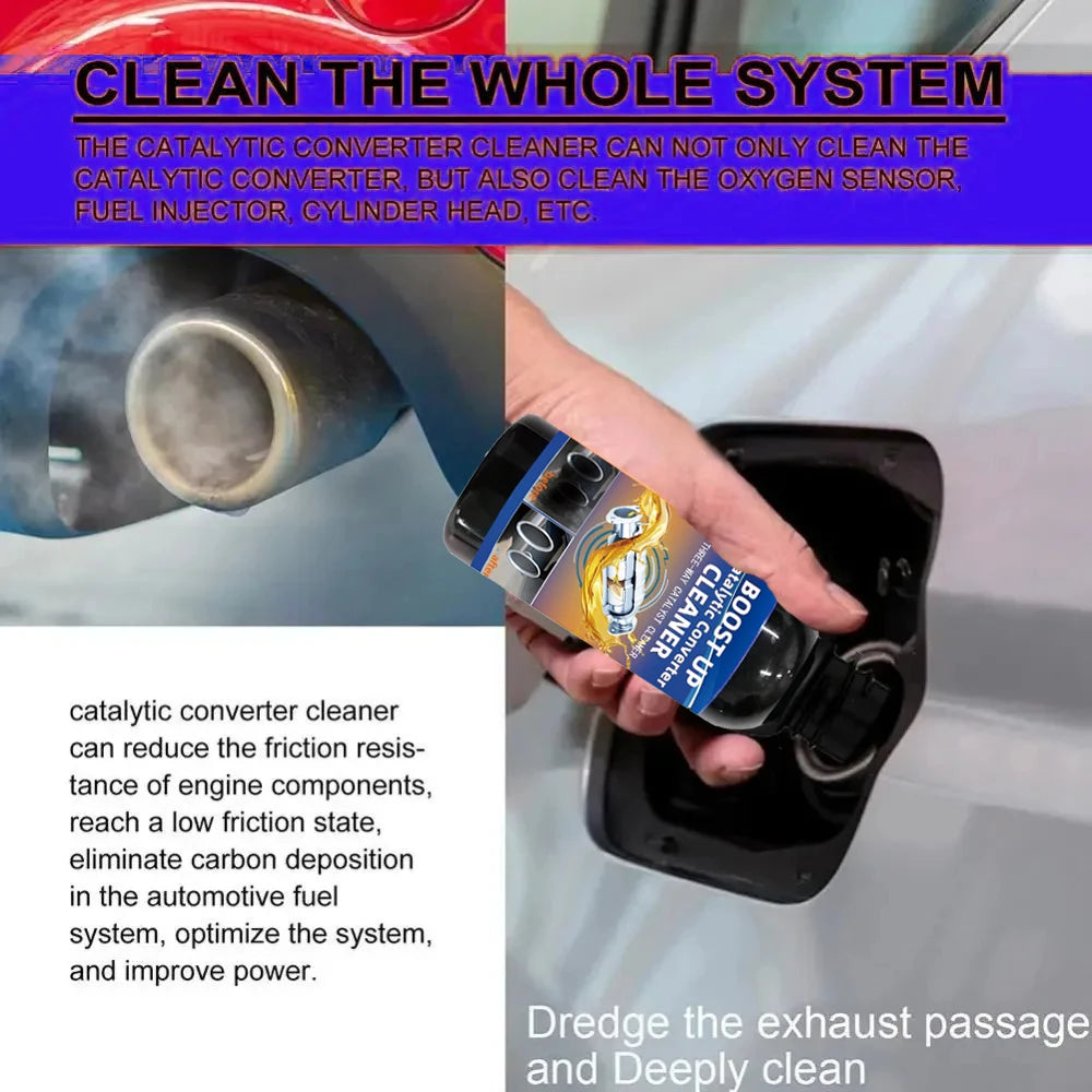 Catalytic Converter Cleaner Engine Boost Up Carbon Removal Reduce Fuels Consumption Engine Accelerators For Diesel Car Universal CM World