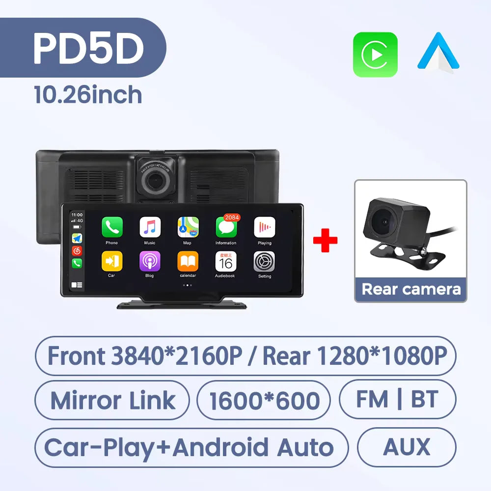 New Universal Expansion Holder For MP5 Car Radio Stereo Carplay Multimedia Player Compatible With Screen 6.86/7/9/10.26 Inch CM World