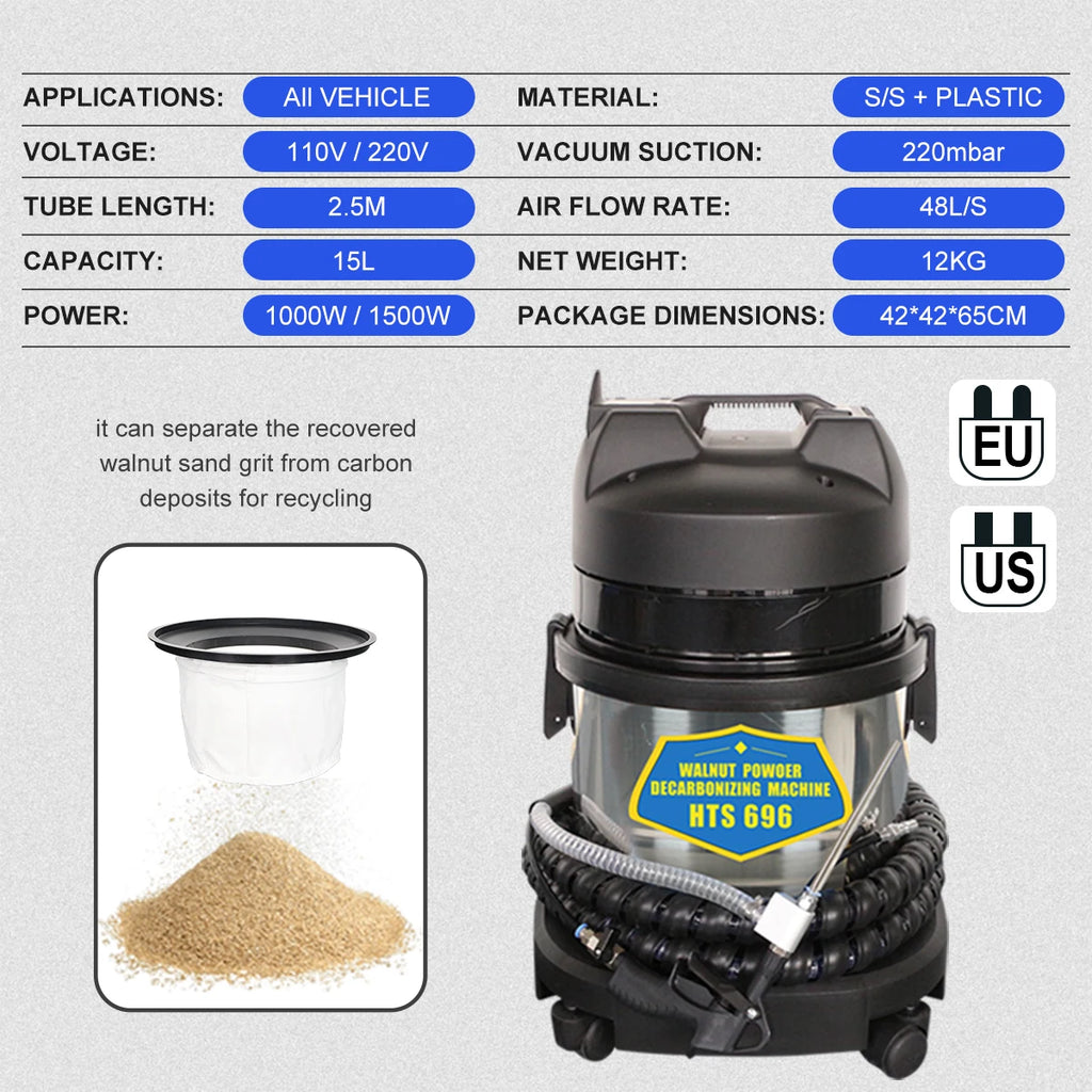 Car Engine Carbon Deposition Cleaner Intake valves cleaning Machine Eco-Friendly Automotive Decarbonizer for Car Repair