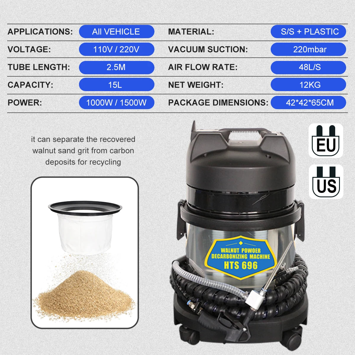 Car Engine Carbon Deposition Cleaner Intake valves cleaning Machine Eco-Friendly Automotive Decarbonizer for Car Repair