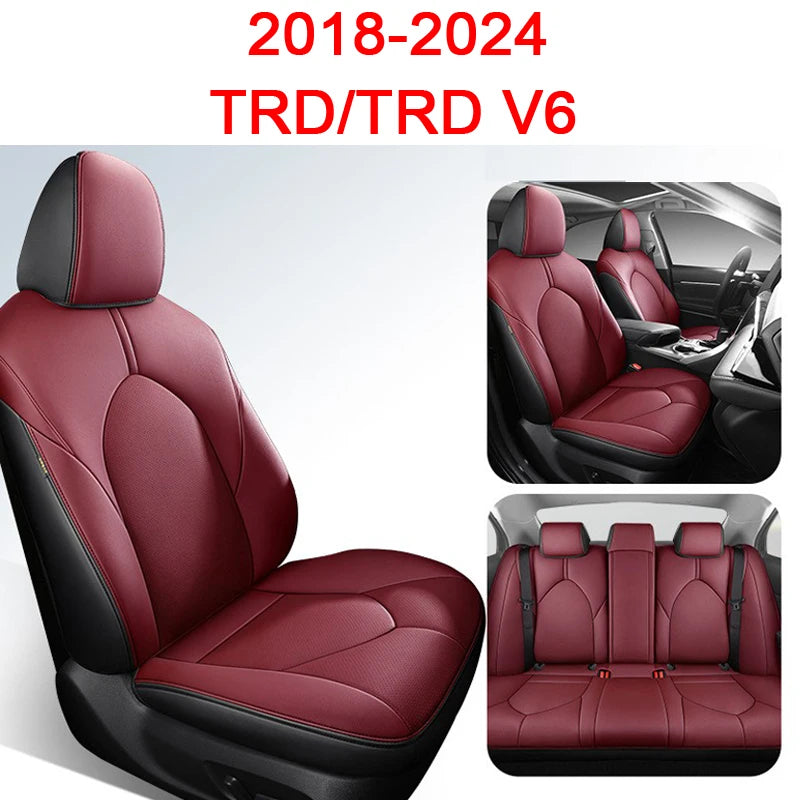 New Car Special Seat Covers 5 seats For Toyota Camry 2018 2019 2020 2021 2022 2023 2024  PU Cushion Car Seat Protection Cover