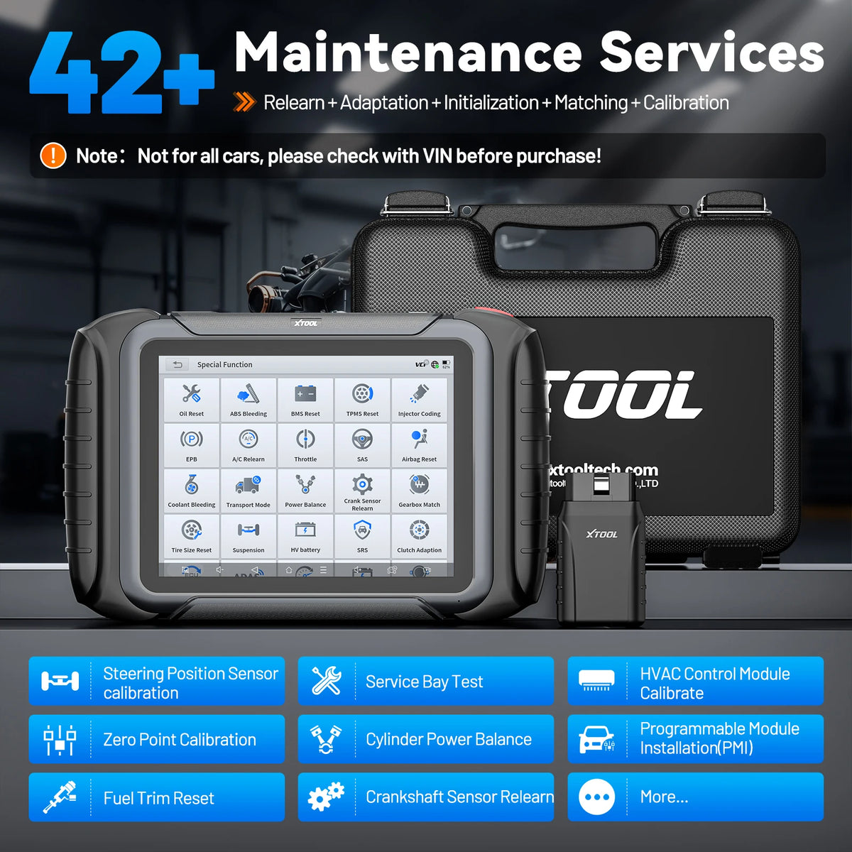 XTOOL D8W WiFi All System Diagnostic Tool With Topology Map 42+ Reset ECU Coding Key Programming CAN FD DoIP FCA Upgraded of D8