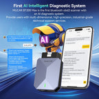 MUCAR BT200 MAX CAN FD OBD2 Scanner 15 Resets AI Car Diagnostic Tools All System Auto Scan Bi-Directional Control Free Update Car Mobile World