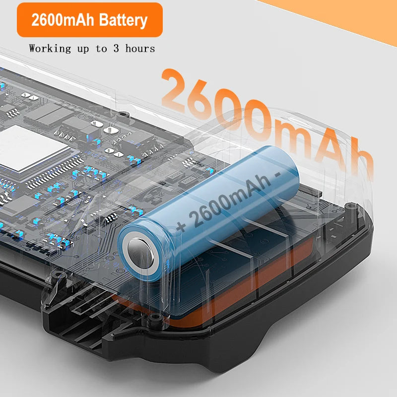 Endoscope Camera 4.3 Inch Screen Replaceable 1-100 Meter Rigid Cable HD1080P 8MM Lens Pipe Inspection USB Borescope LED 2600mAh CM World