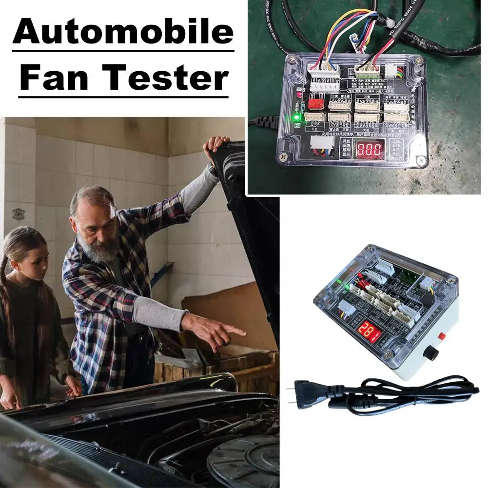 Air Conditioner Five-Wire DC Fan Tester DC Fan Drive Motor Five-Wire Inspection Fan Tools Automotive Board Three-Wire Repai Z3W9