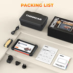 THINKCAR THINKSCAN 689BT PRO AI OBD2 Scanner Topology Map All System Diagnose 35 Reset J2534/CAN FD/DoIP Lifetime Free Update