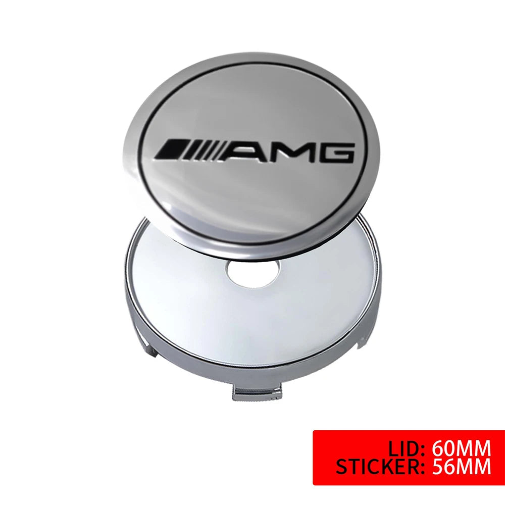 4Pcs 60/63/68mm Car Wheel Center Hub Cap For Mercedes Benz AMG W212 W204 W211 W168 W213 W124 A180 W212 E220 W204 W206 W211 W164 CM World