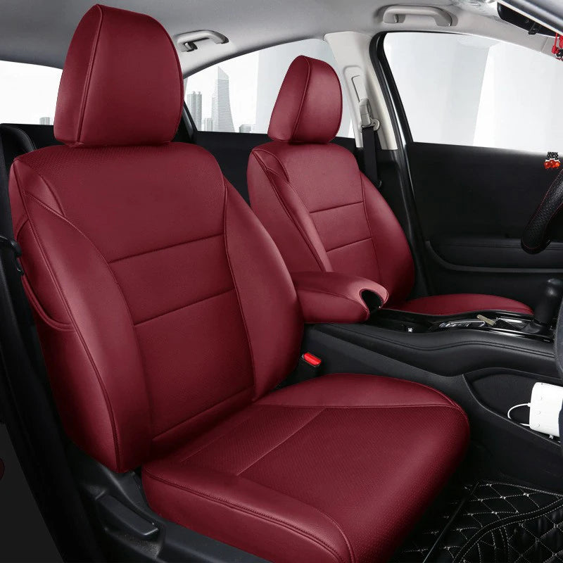 Car Special Seat Covers For Honda Vezel HRV XRV 2016 2017 2018 2019 2020 2021 2022 Car Seat Protective Cover Leather Cushion