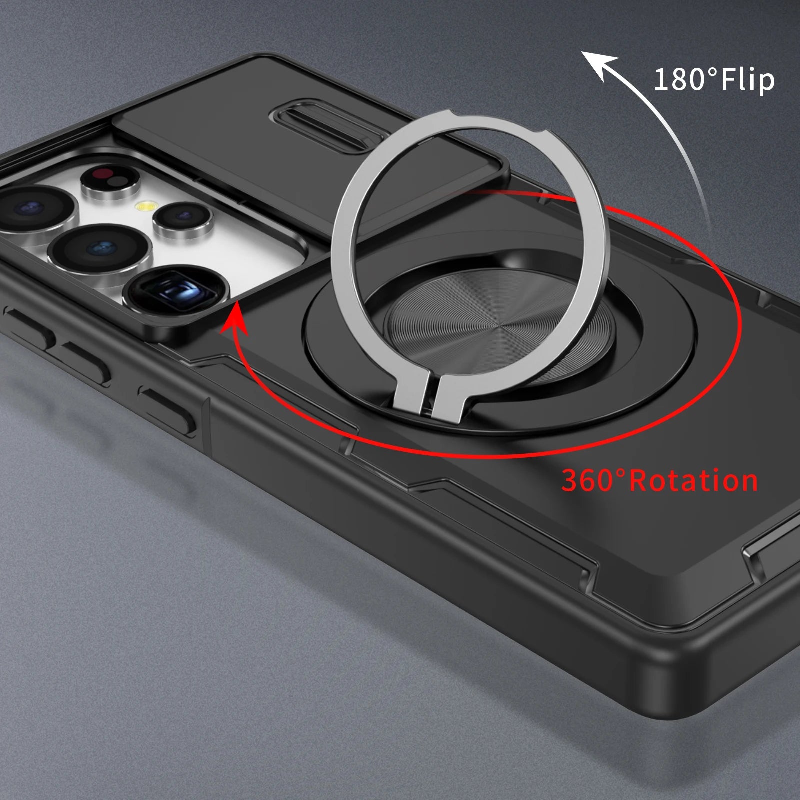 Hard Phone Case for Samsung Galaxy A17 5G A56 A15 A16 A36 A26 S24 Ultra S25 S26 Plus Anti-Drop Dual Layer Phone Bag Covers Car Mobile World