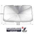 NEW Portable Car Windshield Sun Shade UV Blocker Insulation Sun Protector Internal Sun Visor for Car Sunshade Storage Solution