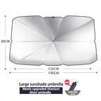 NEW Portable Car Windshield Sun Shade UV Blocker Insulation Sun Protector Internal Sun Visor for Car Sunshade Storage Solution