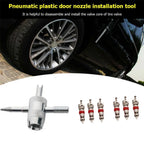 Tire Valve Core And Remover Set Car Puller Wheel Bike Bicycle Motorcycl Car Repair Accessories Hand Tire Cleaning Tool