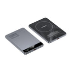 Thin 5000mAh Magnetic Wireless Power Bank 20W Wired Charging Portable Powerbank External Battery For iPhone17 16 Pro Max Samsung