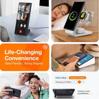 UYUXIO Magnetic Mobile Phone Case with Kickstand for Samsung Galaxy S26 S25 S24 S23 Ultra FE S22 Plus A16 A55 A56 Stand Cases Car Mobile World