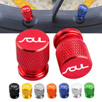 Car Wheel Tire Valve Caps Tyre Stem Covers Airdust Waterproof For KIA Soul Car Accessories CM World