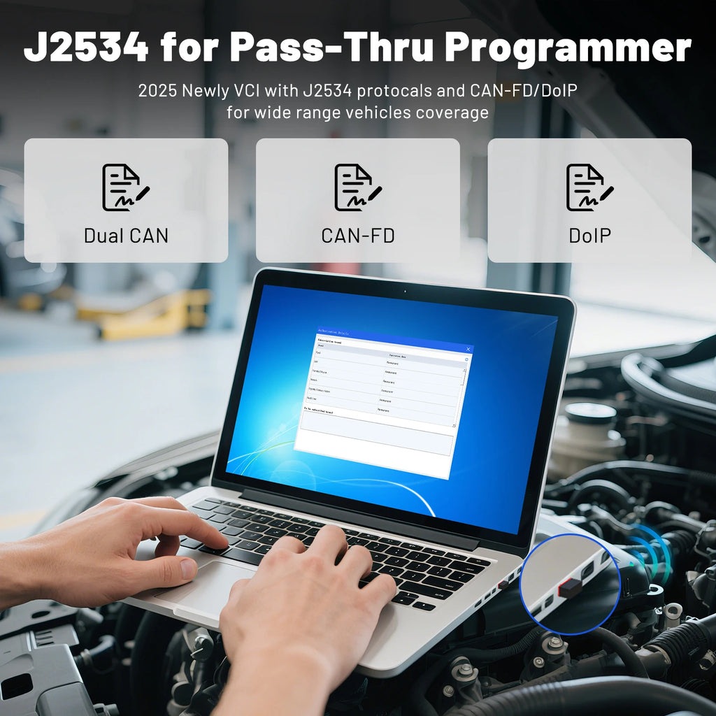 XTOOL XTS500 J2534 ECU Programming Tool 2026 , WIFI , Program ECUs Module with J2534 Pass-Thru, Programmer, OEM Diagnostic Tool