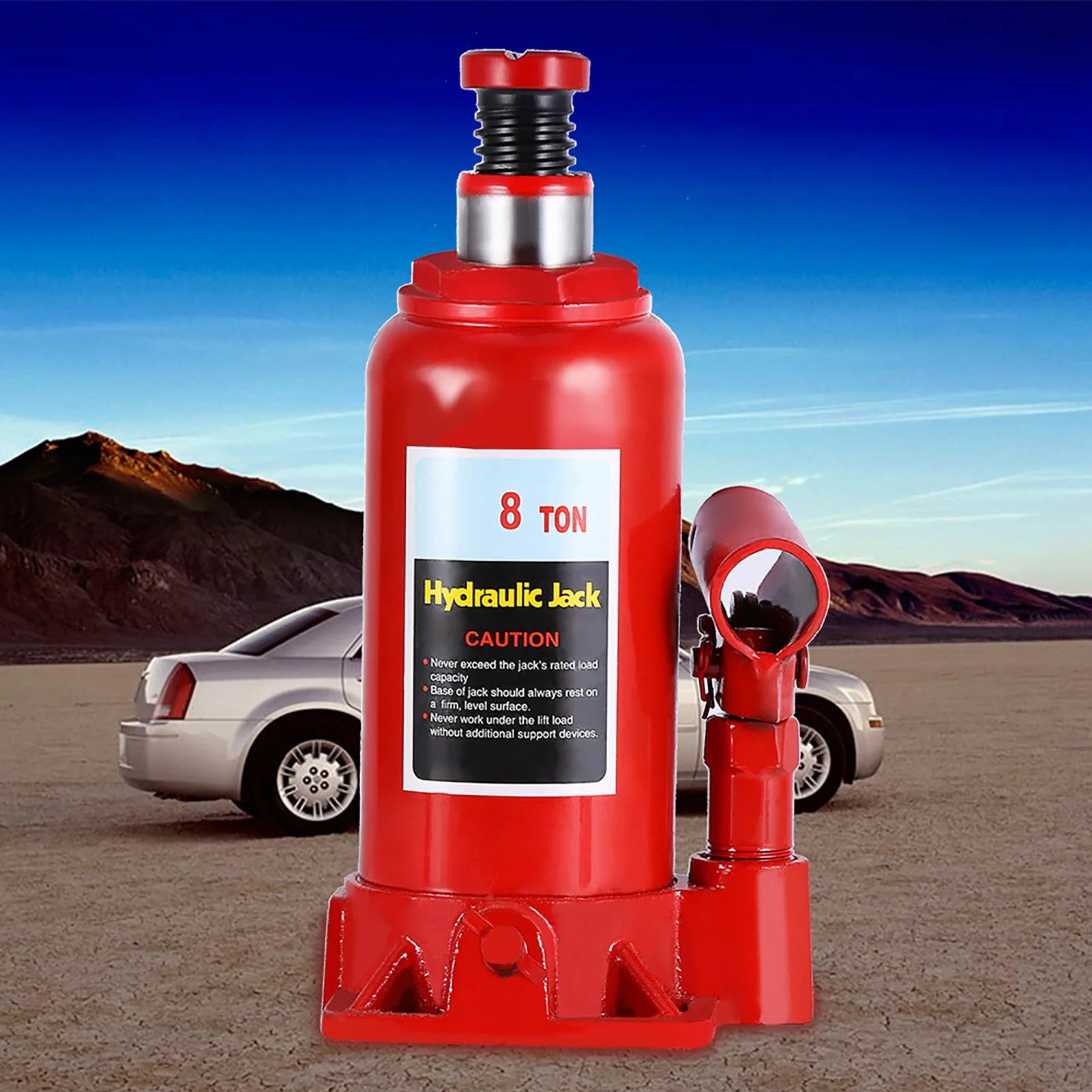 Bottle Jack Hydraulic Jack 8T Portable Hydraulic Bottle Jack Automotive Life for Car Truck  Tractors Vehicle Repair Tool CM World